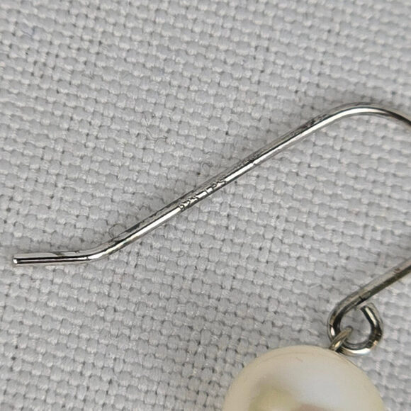 Peoples Pearl & 925 Sterling Silver Necklace Bracelet & Earring Set - Picture 10 of 14